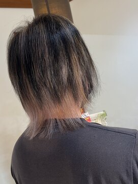 美容室 プラセル(Plaser) ハイライト+オフブラック