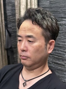 ヒロギンザ 仙台本店(HIRO GINZA) 仙台 ナチュラルパーマ×ツーブロショート