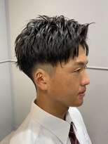 アビールブレ 新潟万代(ABEY LEVRAI)&nbsp;新潟スパイキーショート　新潟メンズパーマ