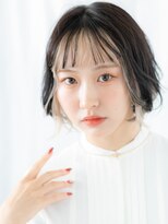 ドクターズ サロン ラブ(Dr's Salon LAB)&nbsp;外国人風インナーカラー波ウェーブボブd古河10代20代30代