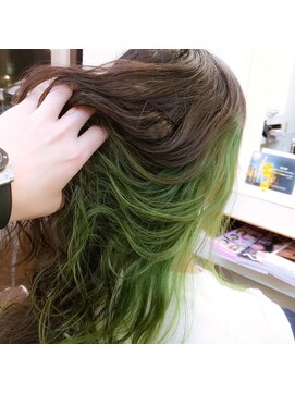 ログ(L.O.G) 【圧倒的モテ髪】カット+インナーカラー+トリートメント【那覇】