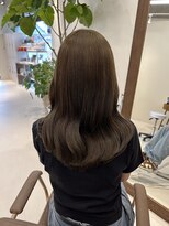 リル 茅ヶ崎(Liru:)&nbsp;【ami】ブリーチなしダブルカラー/オリーブベージュ