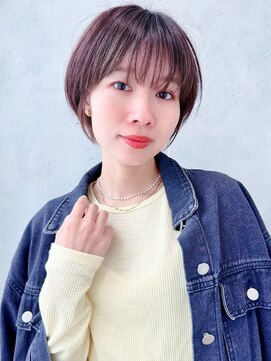 セイドット オモテサンドウ(Say. omotesando) say.こなれミディ前髪イメチェンショートボブレイヤーハイライト