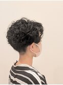 《HAIRZ》林真紀　マニッシュカーリ－ヘアー