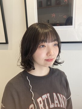 シアン 矢場町店(CYAN.) かかりにくい方でもできるゆるっとボブパーマ