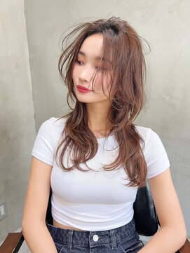 エイミー(Aimee) Aimee 町田 ブラウン×レイヤーカット