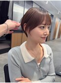 ショートヘア/ショートカット/ハンサムショート/くびれショート