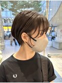 【LA'BO三浦】ナチュラル丸みショートボブ