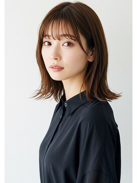 ライフイズ プレジャー 磐田中泉店(Life is… PLEASURE) ＃磐田　アッシュブラウン切りっぱなしボブ