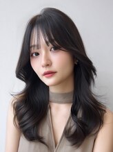 セントラル 三宮店(central)&nbsp;韓国/くびれヘア/髪質改善/透明感カラー/顔まわりレイヤー