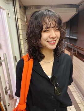 ベター(better) しっかりレイヤーを入れて動くレイヤーウェーブパーマ！