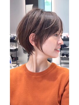 ハルキミナト ジャパン ヨコハマ(HARUKI MINATO japan YOKOHAMA) 大人ショート/縮毛矯正/学割U24/ブルーカラー/くすみベージュ