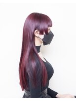 エルレ(Elure)&nbsp;レイヤーカット#レッド#ブリーチ#ダブルカラー#浜松#浜北#磐田