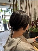襟足スッキリ！ショートボブ！