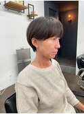 コンパクトマッシュショートパーマボブニュアンスパーマ横浜