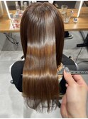 髪質改善ストレート