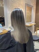 ブルー(BLUE.)&nbsp;バレイヤージュ☆NAMI