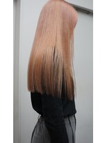 ヴァーディ オモテサンドウ(Vardy omotesando)&nbsp;pinkbeige/ピンクベージュ ハイトーンロング 表参道ブリーチ