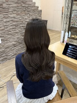 ヘア カンパニー トワ 千葉店(TOWA) 千葉/千葉駅/ダブルカラー/ダークアッシュ/黒髪/ヘッドスパ