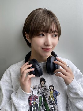 エアー 青山(AIR) 前髪ありハンサムショートコンパクトショート20代30代40代50代