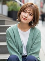 コトナ 越谷店&nbsp;ショートボブ髪型20代30代40代50代前髪あり前髪なし面長丸顔越谷