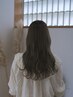 【カットなしでも綺麗に】艶カラー+高濃度トリートメント
