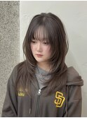 【村多　司】ハッシュカット×透明感カラー