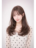 エートス(ethos)&nbsp;三好市美容室 透け感モカグレージュレイヤー