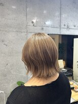 ヴァイス 吉祥寺(VAICE)&nbsp;レイヤーボブ×ミルクティーベージュ
