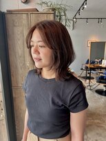 ヘアーループセラデザインワークス(Hair ruup Sela design works)&nbsp;ナチュラルなくびれミディ