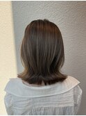 くびレイヤー前髪エモージュ小顔レイヤーカット20代30代40代50代