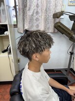 デザミ(Des Amis)&nbsp;縦落ちツイスト×ホワイトメッシュ