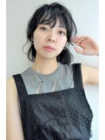 ヘアーサロン サボイア ウィズ ドッグ(SAVOIA with DOG) 暗髪×BOB