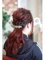 ラ・メール(La Mer)&nbsp;ロング編み込みアレンジ