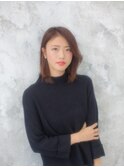 キッリパなしストレートボブ