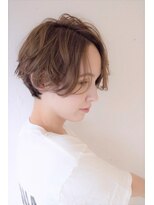 【vain#A】 アンニュイショート　モノトーンベージュ。