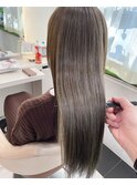 髪質改善ケアカラー☆オリーブベージュ☆