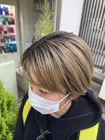 ヘアーアンドメイク シーク 八王子(HAIR&MAKE SeeK) シャドウルーツ ショートヘア