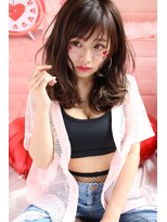 マーリャヘアー(mallia hair) レイヤーが入った軽めセミロング