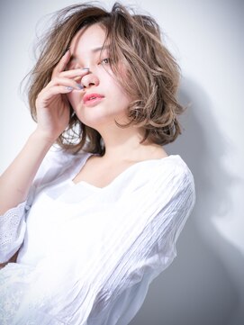 カバーヘア 上尾西口店(COVER HAIR) テラコッタ小顔フレンチガーリーウルフボブv上尾10代20代30代