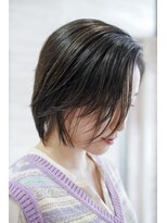 ムゥフ ヘアーアンドアイラッシュ(mouf hair&eyelash)&nbsp;ニュアンスウルフ×ハイライト