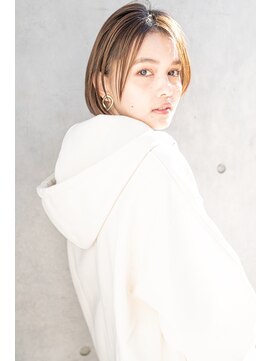 サングース(Sungoose) ショコラベージュボブルフカールベビーバング