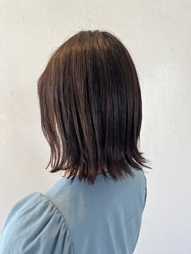 サラジュ 川西店(SARAJU) ハーブアッシュカラー切りっぱなし