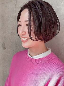 ムイミ(muimi) 【大人可愛いナチュラルショート】似合わせカット/20代30代40代