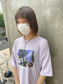 アルカナ 明治神宮前原宿(ARCANA) ホワイトベージュ ハイライト インナーカラー ケアブリーチ