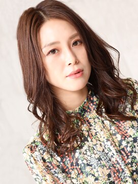 クラッチムク 博多口(CLUTCH muk.) 大人可愛い小顔美髪ツヤ髪モカブラウン大人ガーリー髪質改善A8