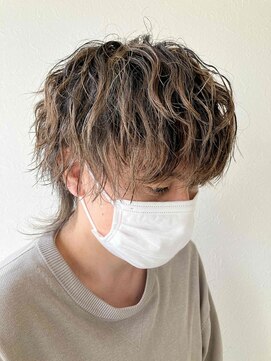 モッシュヘアー(MOSH HAIR) メンズハイライト