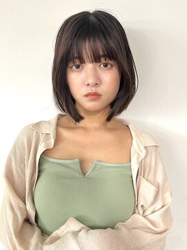 トレス(TRESS) 大人ボブ ふんわりミディアム ウルフボブ 20代30代