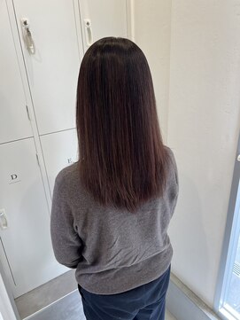 トレ(tre.) ioLu サラツヤ髪質改善ストレート