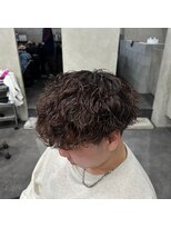 クロー(CROW)&nbsp;波巻きパーマ×マッシュ